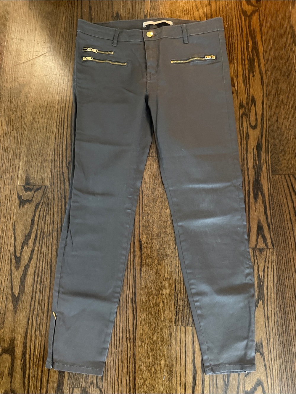ZW‎ COLLECTION ZARA PREMIUM DENIM WEAR COLLECTION JEANS SLIM FIT SIZE 12